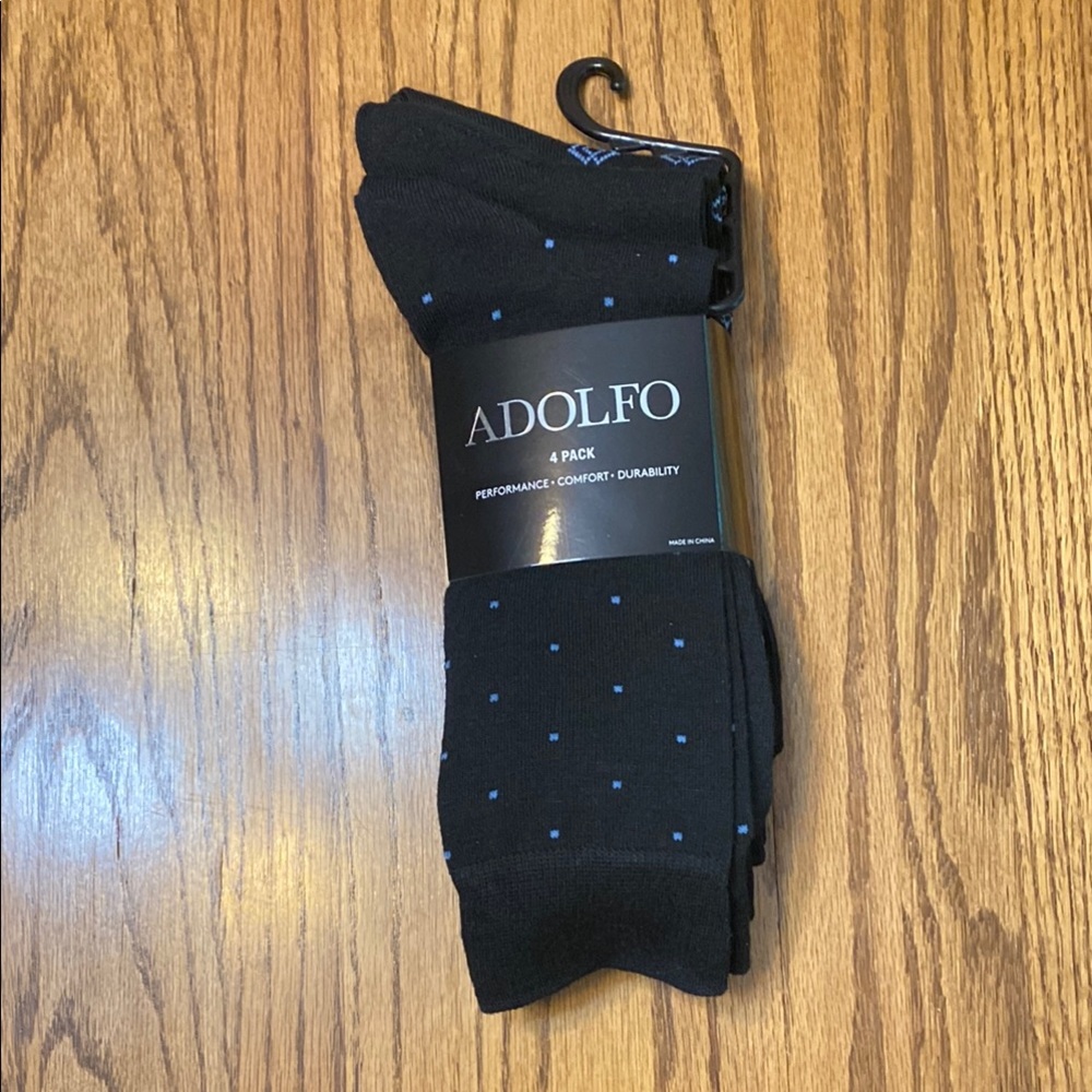 Adolfo Dress Socks 4 pack